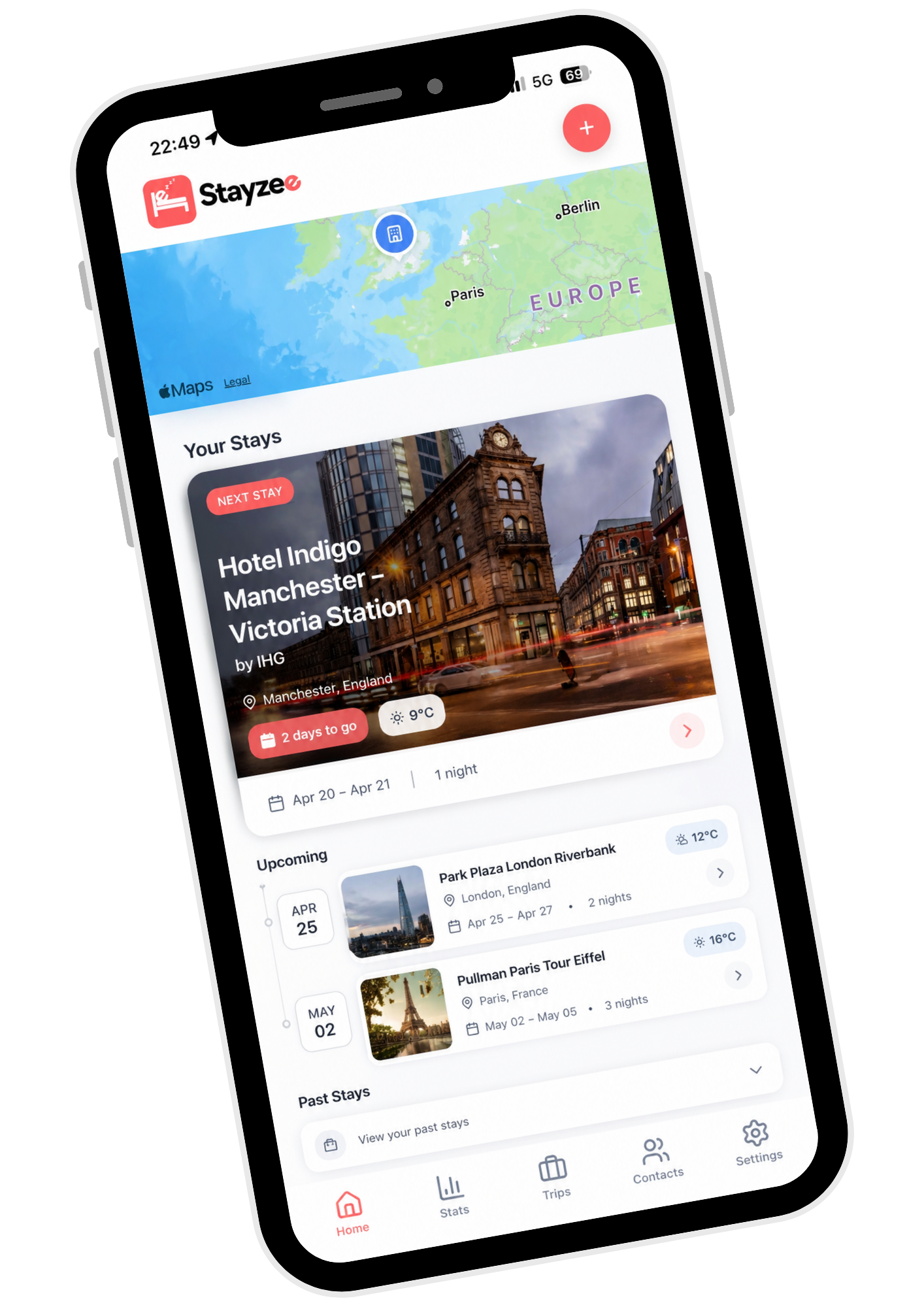 Stayzee app preview
